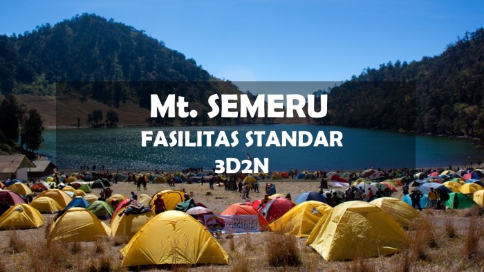 Private trip Semeru terbaik dengan fasilitas lengkap